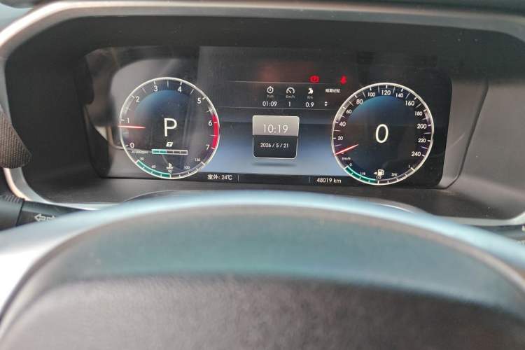 Used BAIC Off-Road BJ40 2020 2.0T Automatic Four-Wheel Drive Urban Hunter Edition Chivalrous Type Odometer Close Up