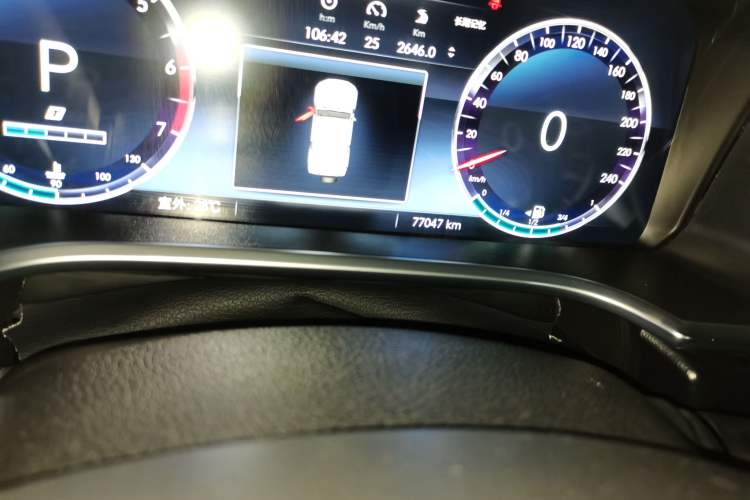 Used BAIC Off-Road BJ40 2020 2.0T Automatic Two-Wheel Drive Urban Hunter Edition Chivalrous Type Odometer Close Up