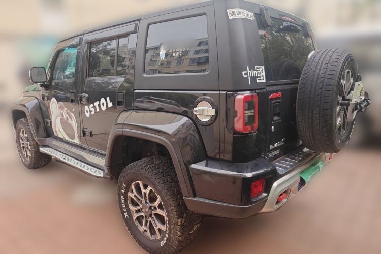 Used BAIC Off-Road BJ40 2020 2.0T Automatic Four-Wheel Drive Urban Hunter Edition Chivalrous Type Rear Left 45 Deg