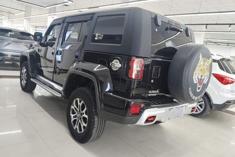 Used BAIC Off-Road BJ40 2020 2.0T Automatic Four-Wheel Drive Urban Hunter Edition Chivalrous Type Rear Left 45 Deg