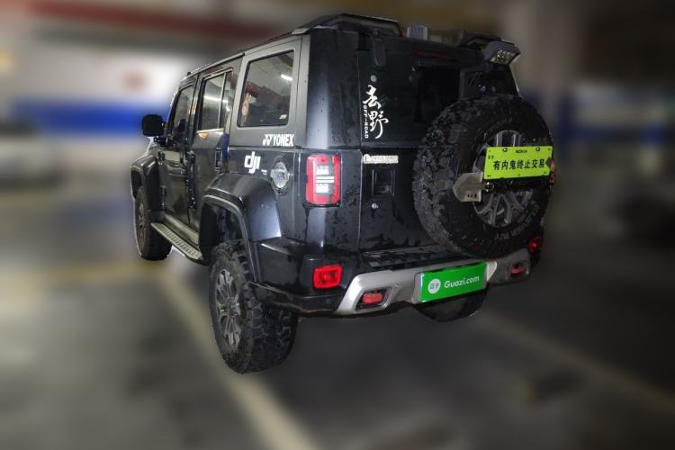 Used BAIC Off-Road BJ40 2020 2.0T Automatic Four-Wheel Drive Urban Hunter Edition Chivalrous Type Rear Left 45 Deg