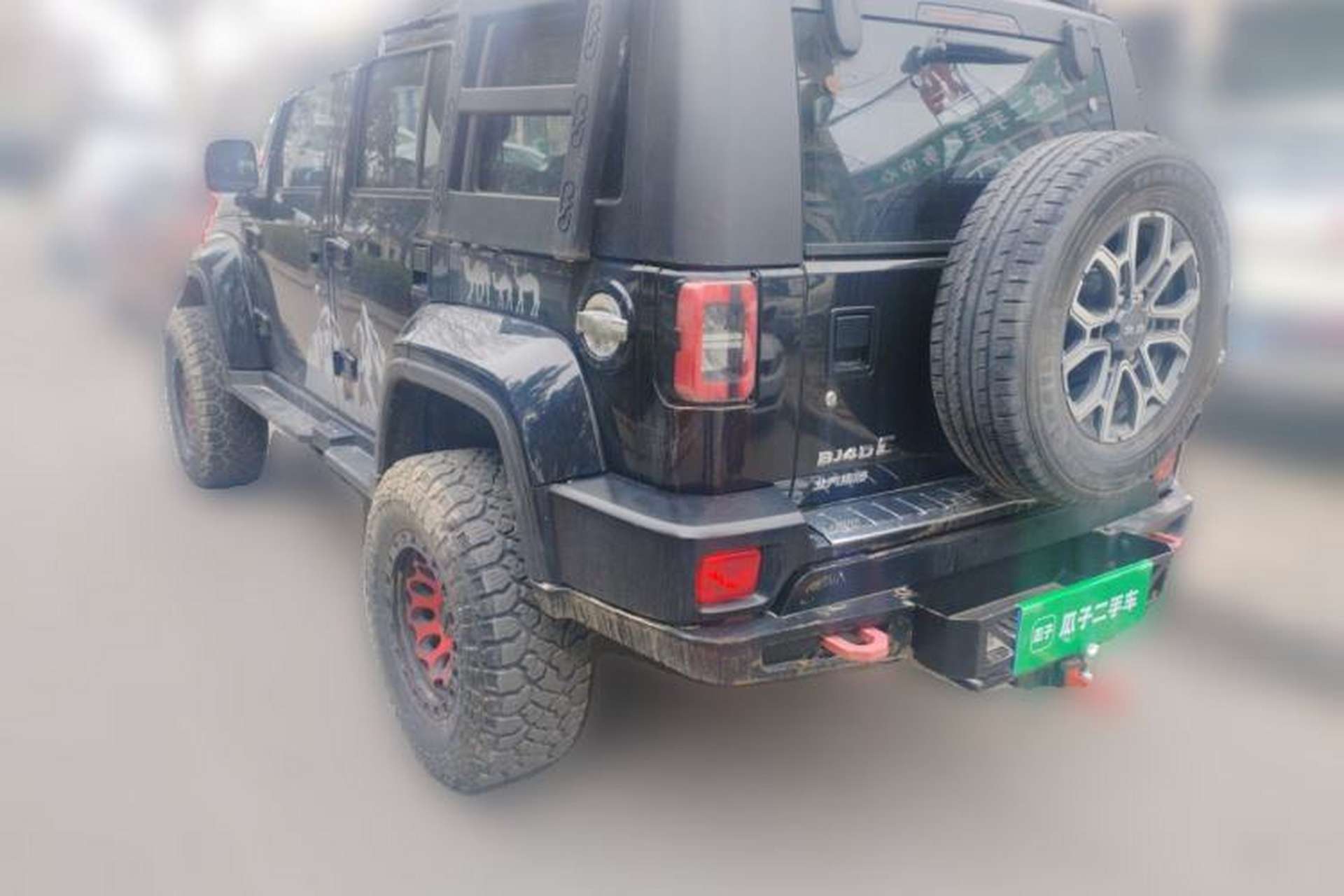 Used BAIC Off-Road BJ40 2020 2.0T Automatic Four-Wheel Drive Urban Hunter Edition Chivalrous Type Rear Left 45 Deg