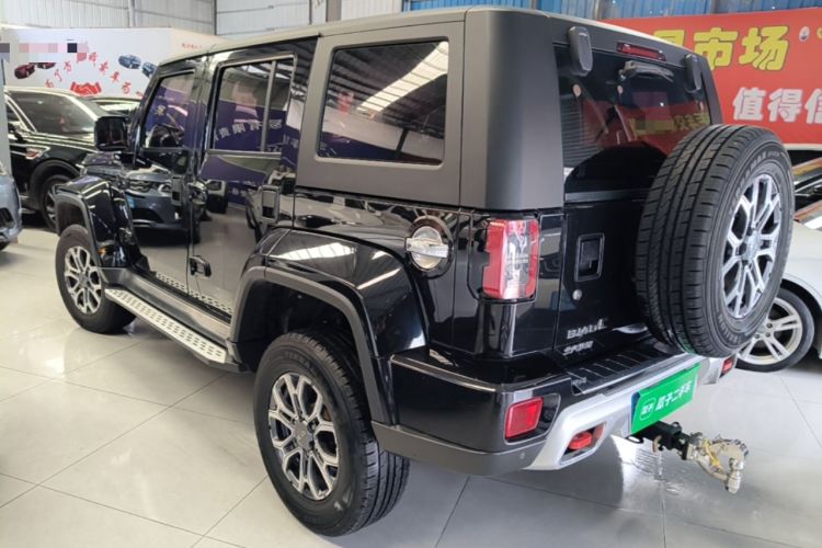 Used BAIC Off-Road BJ40 2020 2.0T Automatic Four-Wheel Drive Urban Hunter Edition Chivalrous Type Rear Left 45 Deg