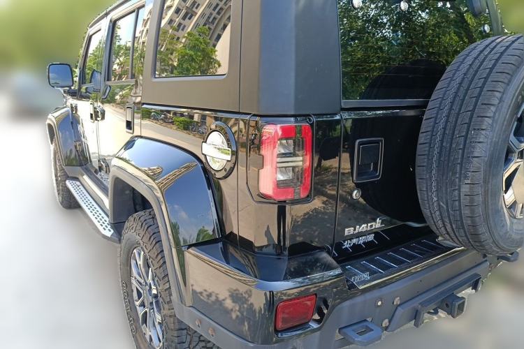 Used BAIC Off-Road BJ40 2020 2.0T Automatic Four-Wheel Drive Urban Hunter Edition Chivalrous Type Rear Left 45 Deg