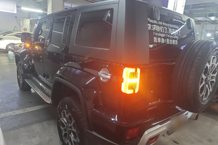 Used BAIC Off-Road BJ40 2020 2.0T Automatic Four-Wheel Drive Urban Hunter Edition Chivalrous Type Rear Left 45 Deg
