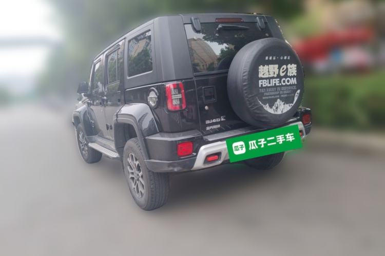 Used BAIC Off-Road BJ40 2020 2.0T Automatic Four-Wheel Drive Urban Hunter Edition Chivalrous Type Rear Left 45 Deg