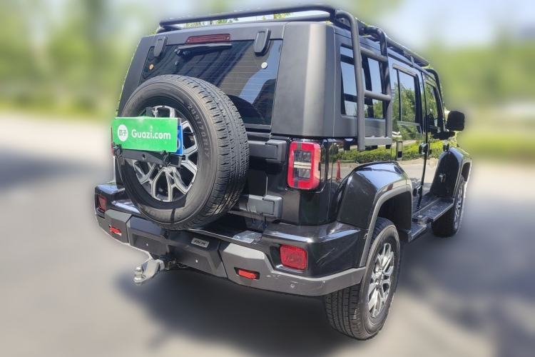 Used BAIC Off-Road BJ40 2020 2.0T Automatic Four-Wheel Drive Urban Hunter Edition Chivalrous Type Rear Right 45 Deg