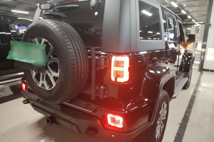 Used BAIC Off-Road BJ40 2020 2.0T Automatic Four-Wheel Drive Urban Hunter Edition Chivalrous Type Rear Right 45 Deg