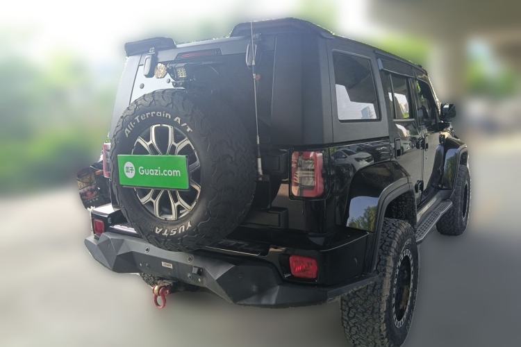 Used BAIC Off-Road BJ40 2020 2.0T Automatic Four-Wheel Drive Urban Hunter Edition Chivalrous Type Rear Right 45 Deg