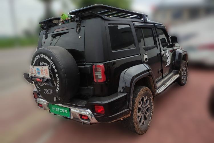 Used BAIC Off-Road BJ40 2020 2.0T Automatic Four-Wheel Drive Urban Hunter Edition Prestige Version Rear Right 45 Deg
