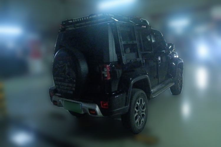 Used BAIC Off-Road BJ40 2020 2.0T Automatic Four-Wheel Drive Urban Hunter Edition Chivalrous Type Rear Right 45 Deg
