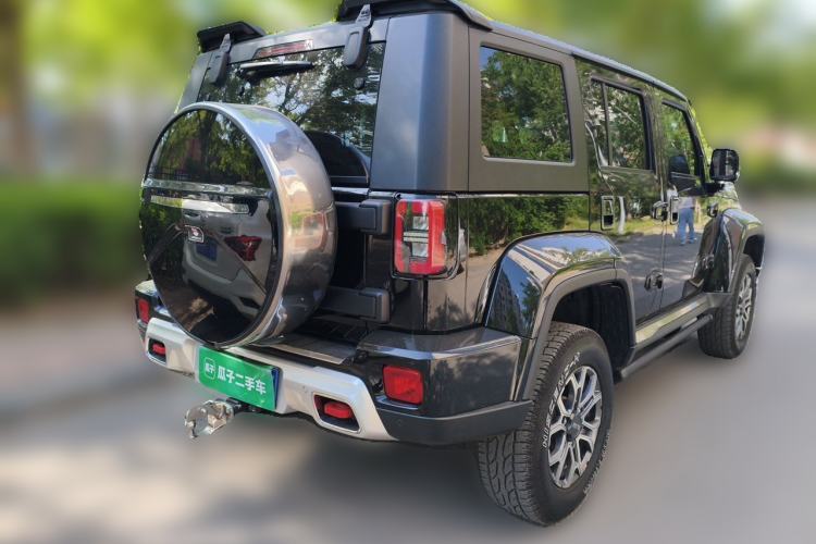 Used BAIC Off-Road BJ40 2020 2.0T Automatic Four-Wheel Drive Urban Hunter Edition Chivalrous Type Rear Right 45 Deg