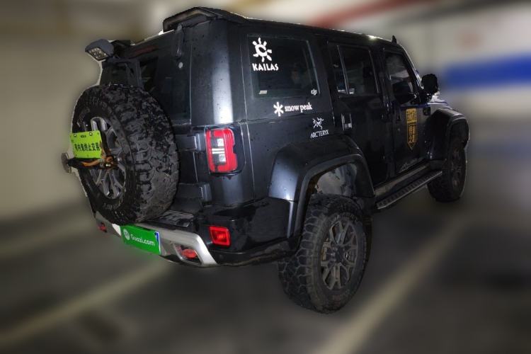 Used BAIC Off-Road BJ40 2020 2.0T Automatic Four-Wheel Drive Urban Hunter Edition Chivalrous Type Rear Right 45 Deg