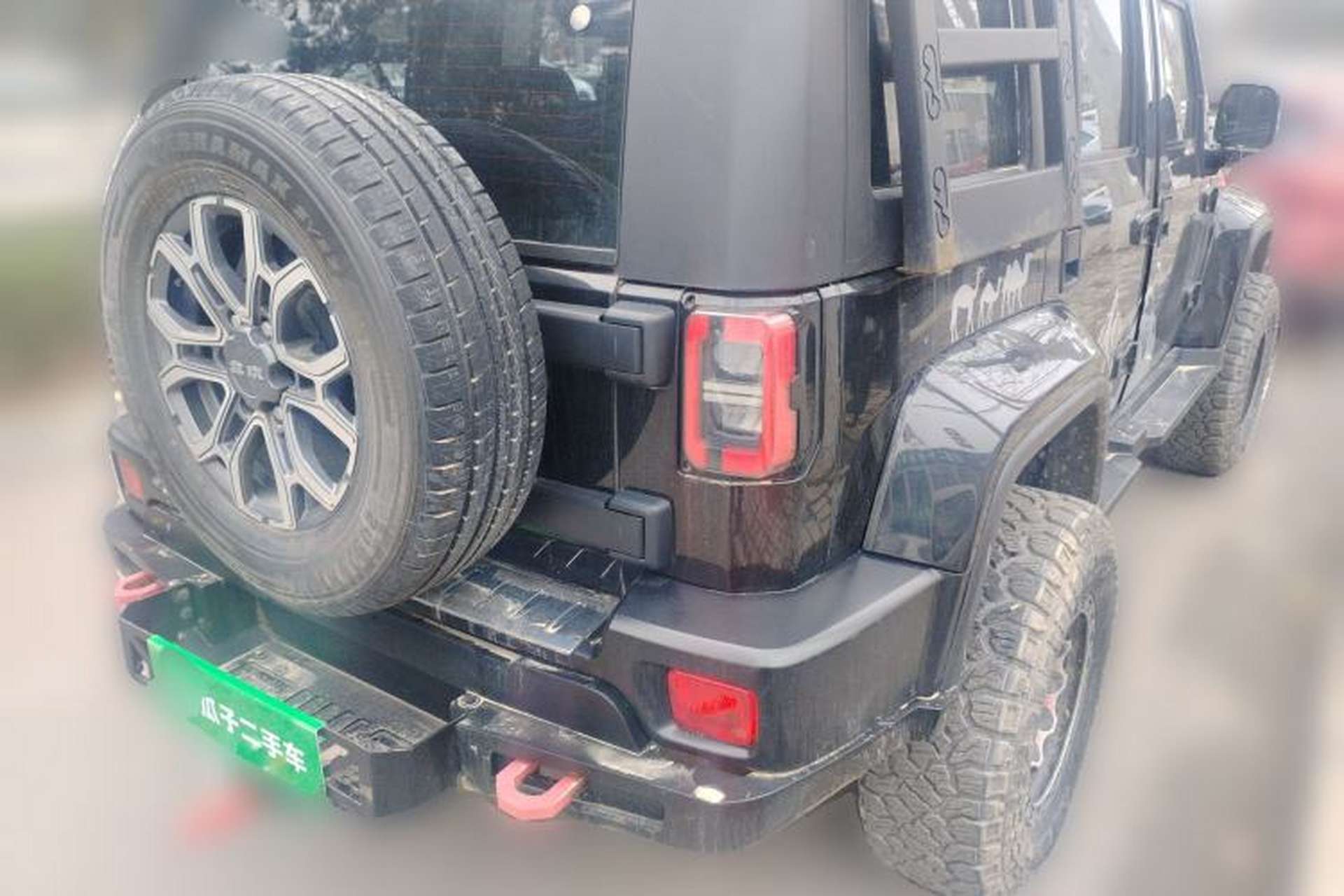Used BAIC Off-Road BJ40 2020 2.0T Automatic Four-Wheel Drive Urban Hunter Edition Chivalrous Type Rear Right 45 Deg