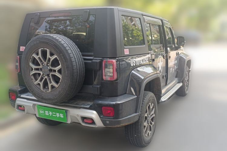 Used BAIC Off-Road BJ40 2020 2.0T Automatic Four-Wheel Drive Urban Hunter Edition Chivalrous Type Rear Right 45 Deg