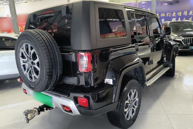 Used BAIC Off-Road BJ40 2020 2.0T Automatic Four-Wheel Drive Urban Hunter Edition Chivalrous Type Rear Right 45 Deg