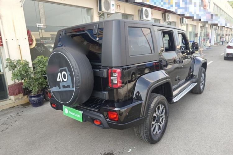 Used BAIC Off-Road BJ40 2020 2.0T Automatic Four-Wheel Drive Urban Hunter Edition Chivalrous Type Rear Right 45 Deg