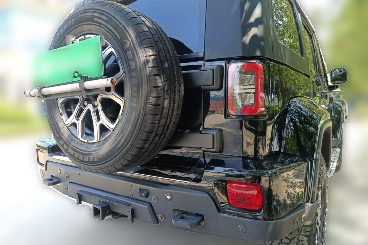 Used BAIC Off-Road BJ40 2020 2.0T Automatic Four-Wheel Drive Urban Hunter Edition Chivalrous Type Rear Right 45 Deg
