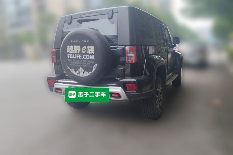 Used BAIC Off-Road BJ40 2020 2.0T Automatic Four-Wheel Drive Urban Hunter Edition Chivalrous Type Rear Right 45 Deg
