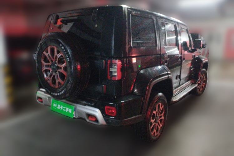 Used BAIC Off-Road BJ40 2020 2.0T Automatic Four-Wheel Drive Urban Hunter Edition Chivalrous Type Rear Right 45 Deg