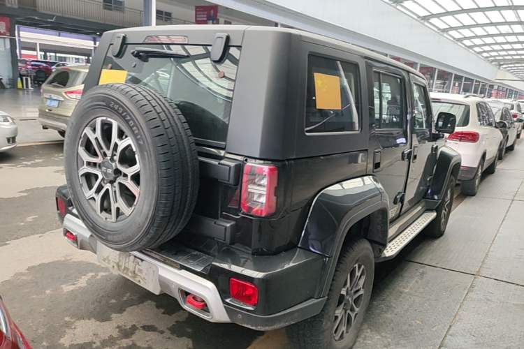 Used BAIC Off-Road BJ40 2020 2.0T Automatic Four-Wheel Drive Urban Hunter Edition Chivalrous Type Rear Right 45 Deg
