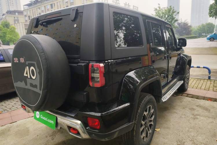 Used BAIC Off-Road BJ40 2020 2.0T Automatic Four-Wheel Drive Urban Hunter Edition Prestige Version Rear Right 45 Deg