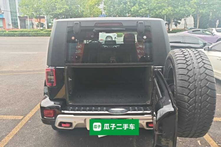 Used BAIC Off-Road BJ40 2020 2.0T Automatic Four-Wheel Drive Tribute Edition 2020 Xieke Version Trunk