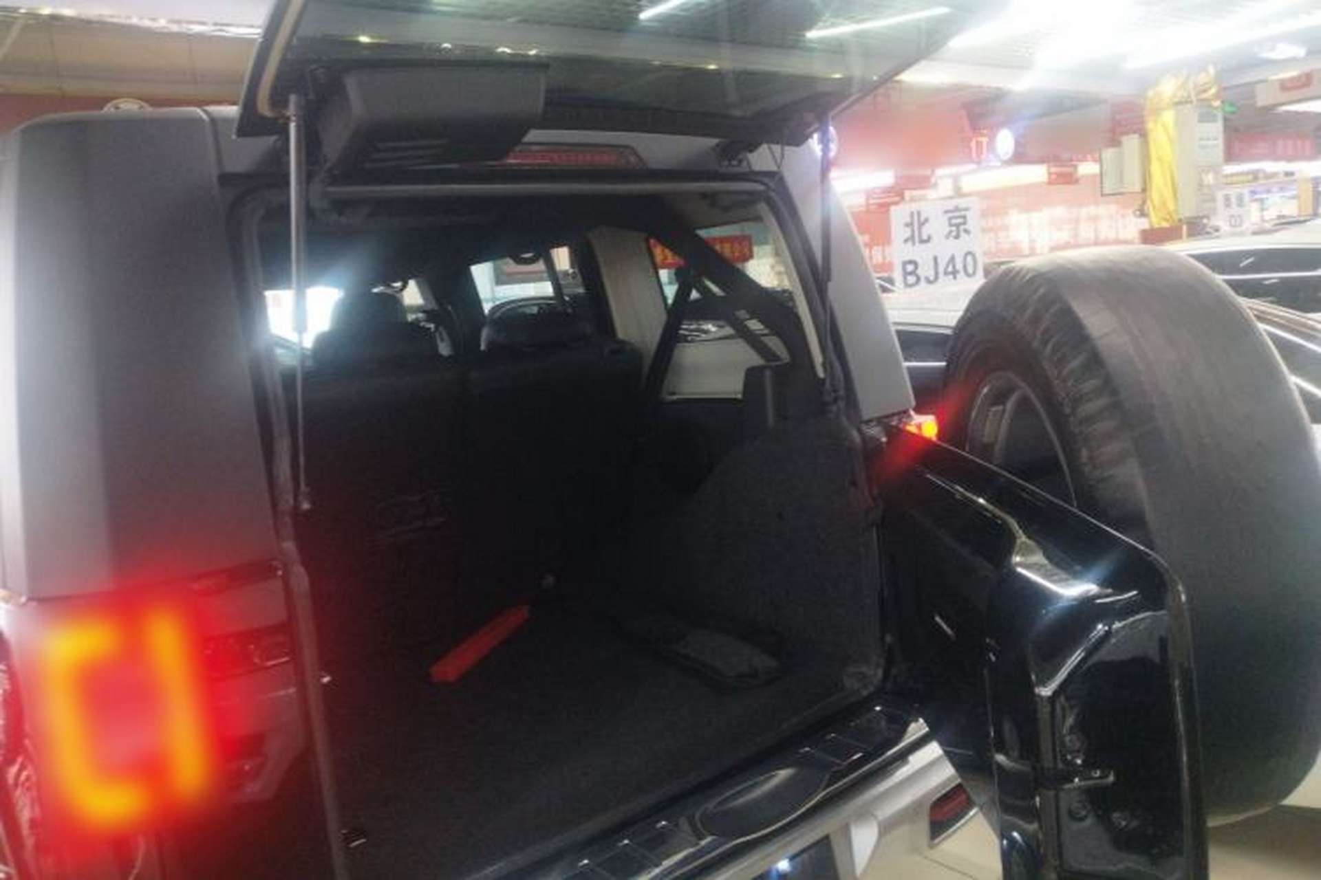 Used BAIC Off-Road BJ40 2020 2.0T Automatic Four-Wheel Drive Urban Hunter Edition Chivalrous Type Trunk