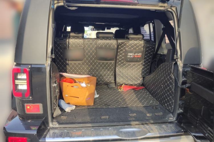 Used BAIC Off-Road BJ40 2020 2.0T Automatic Four-Wheel Drive Urban Hunter Edition Chivalrous Type Trunk