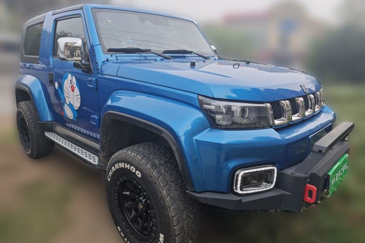 Used BAIC Off-Road BJ40 2020 2.0T Automatic Four-Wheel Drive Tribute Edition 2020 Xieke Version Front Right 45 Deg