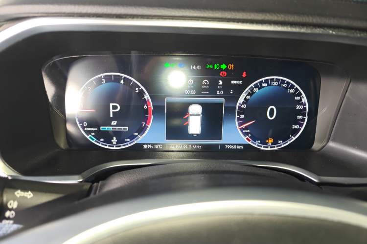 Used BAIC Off-Road BJ40 2020 2.0T Automatic Four-Wheel Drive Urban Hunter Edition Prestige Version Instrument Cluster