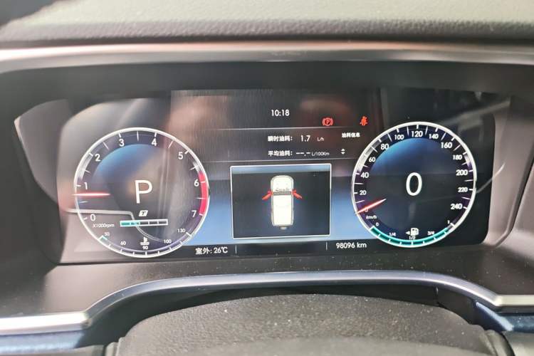 Used BAIC Off-Road BJ40 2020 2.0T Automatic Four-Wheel Drive Urban Hunter Edition Chivalrous Type Instrument Cluster
