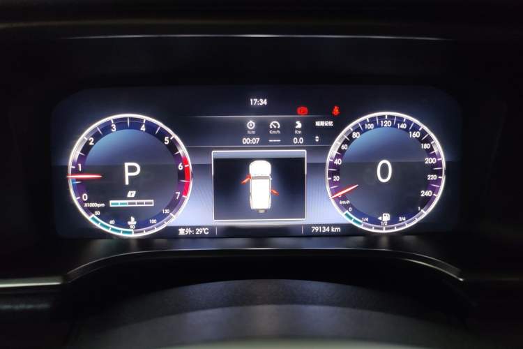Used BAIC Off-Road BJ40 2020 2.0T Automatic Four-Wheel Drive Urban Hunter Edition Chivalrous Type Instrument Cluster