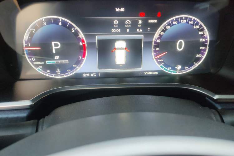 Used BAIC Off-Road BJ40 2020 2.0T Automatic Four-Wheel Drive Tribute Edition 2020 Xieke Version Odometer Close Up