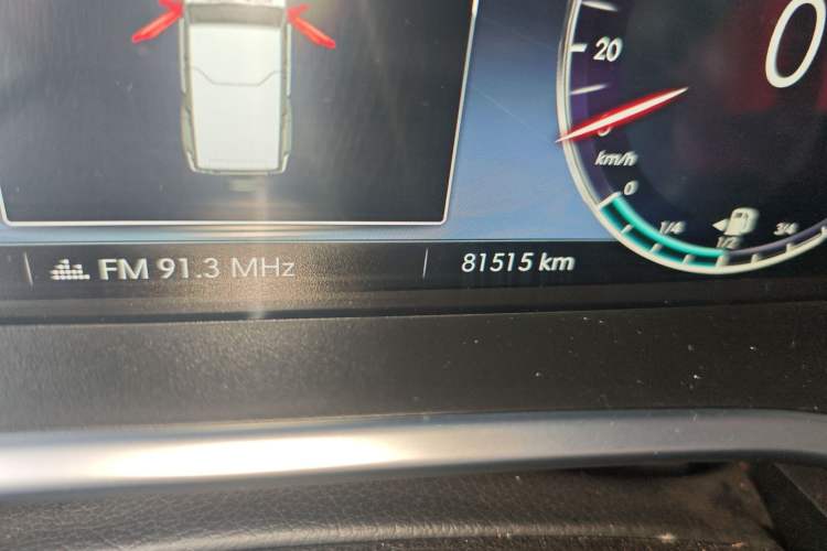 Used BAIC Off-Road BJ40 2020 2.0T Automatic Four-Wheel Drive Tribute Edition 2020 Xieke Version Odometer Close Up