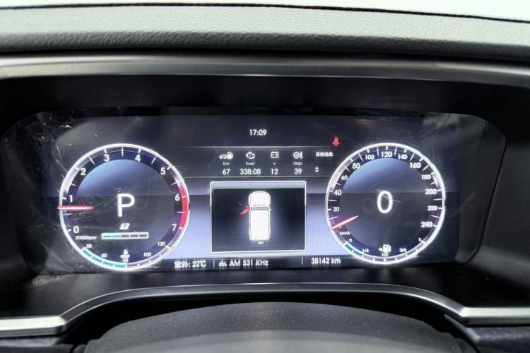 Used BAIC Off-Road BJ40 2020 2.0T Automatic Four-Wheel Drive Urban Hunter Edition Prestige Version Odometer Close Up