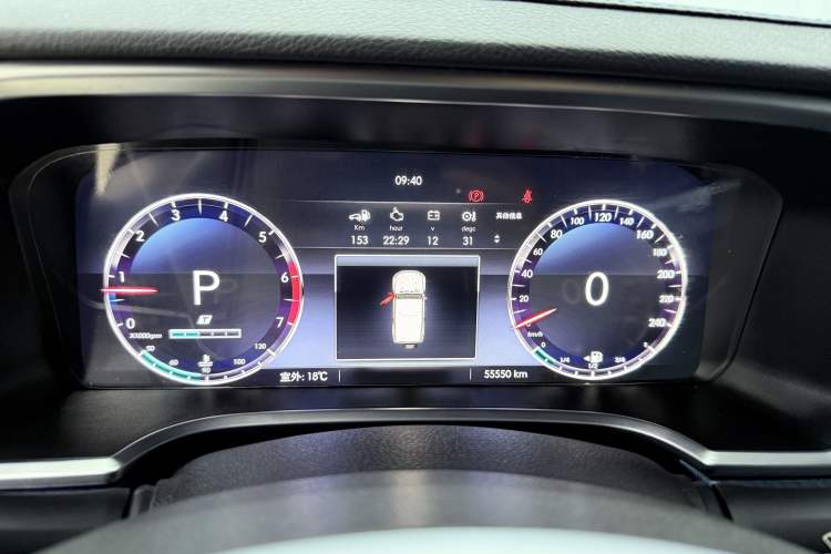 Used BAIC Off-Road BJ40 2020 2.0T Automatic Four-Wheel Drive Urban Hunter Edition Chivalrous Type Odometer Close Up