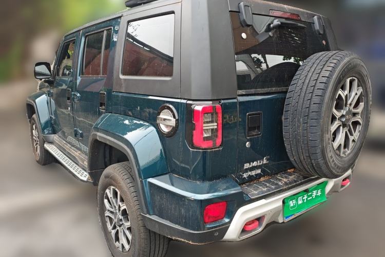Used BAIC Off-Road BJ40 2020 2.0T Automatic Four-Wheel Drive Urban Hunter Edition Chivalrous Type Rear Left 45 Deg