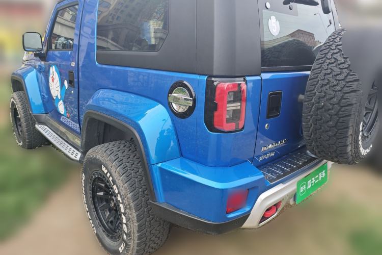 Used BAIC Off-Road BJ40 2020 2.0T Automatic Four-Wheel Drive Tribute Edition 2020 Xieke Version Rear Left 45 Deg