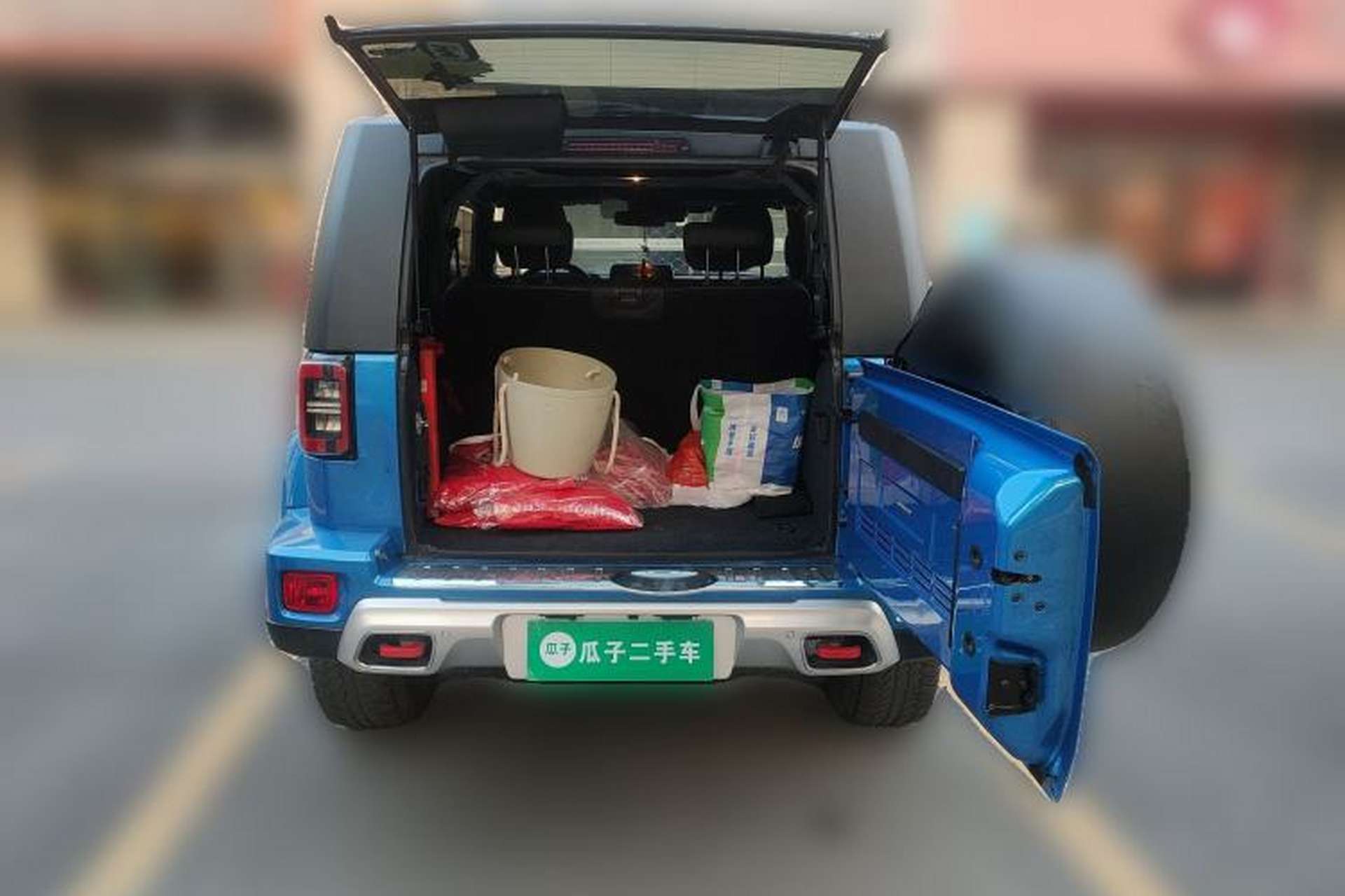 Used BAIC Off-Road BJ40 2020 2.0T Automatic Four-Wheel Drive Tribute Edition 2020 Xieke Version Trunk