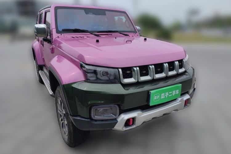 Used BAIC Off-Road BJ40 2020 2.0T Automatic Four-Wheel Drive Urban Hunter Edition Chivalrous Type Front Right 45 Deg