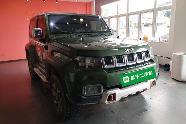 Used BAIC Off-Road BJ40 2020 2.0T Automatic Four-Wheel Drive Tribute Edition 2020 Supreme Version Front Right 45 Deg