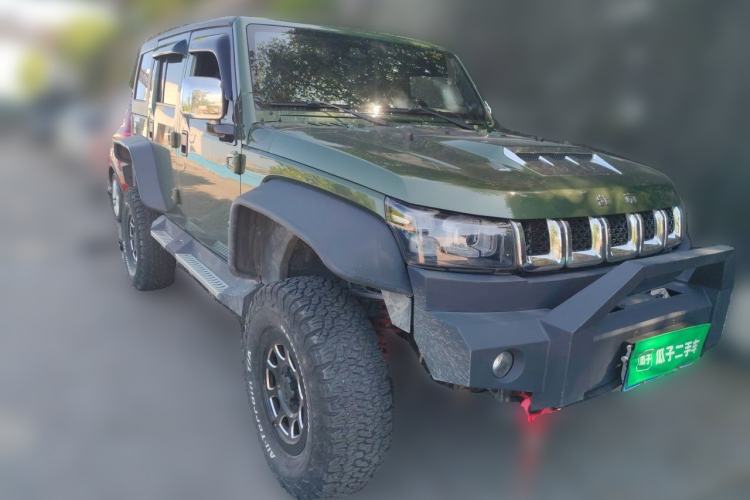 Used BAIC Off-Road BJ40 2020 2.3T Automatic Four-Wheel Drive Rainforest Expedition Edition Front Right 45 Deg