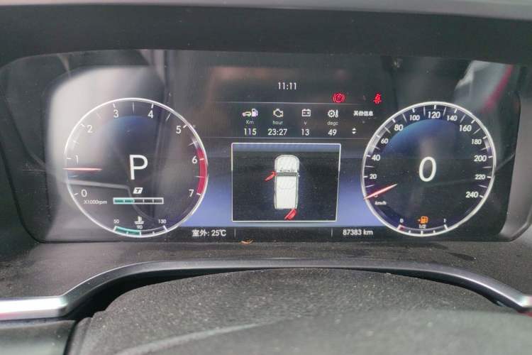 Used BAIC Off-Road BJ40 2020 2.0T Automatic Four-Wheel Drive Urban Hunter Edition Chivalrous Type Instrument Cluster