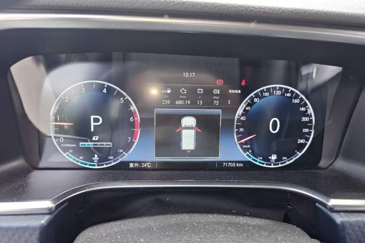 Used BAIC Off-Road BJ40 2020 2.0T Automatic Four-Wheel Drive Tribute Edition 2020 Xieke Version Instrument Cluster