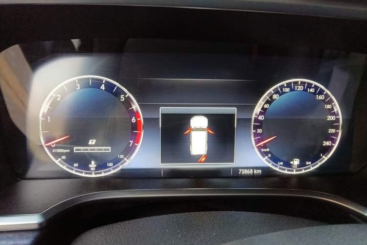 Used BAIC Off-Road BJ40 2020 2.0T Automatic Four-Wheel Drive Tribute Edition 2020 Supreme Version Instrument Cluster