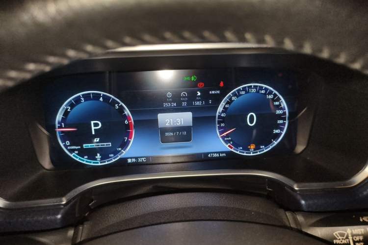 Used BAIC Off-Road BJ40 2020 2.0T Automatic Four-Wheel Drive Tribute Edition 2020 Xieke Version Instrument Cluster
