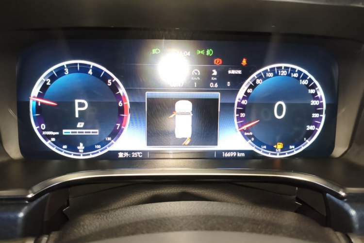 Used BAIC Off-Road BJ40 2020 2.3T Automatic Four-Wheel Drive Rainforest Expedition Edition Instrument Cluster