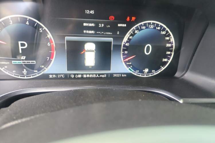 Used BAIC Off-Road BJ40 2020 2.0T Automatic Four-Wheel Drive Tribute Edition 2020 Xieke Version Odometer Close Up
