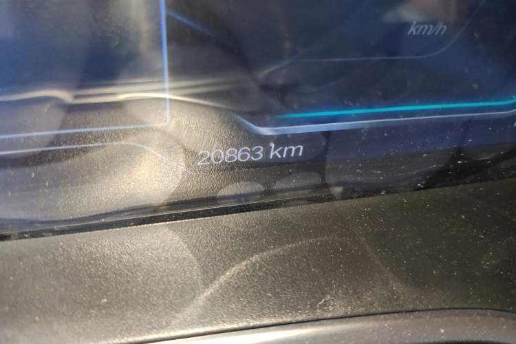 Used BAIC Off-Road BJ40 2020 2.0T Automatic Four-Wheel Drive Tribute Edition 2020 Supreme Version Odometer Close Up